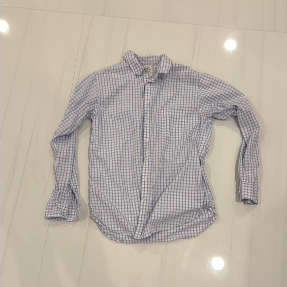 Talula Blue and White Button Down Shirt